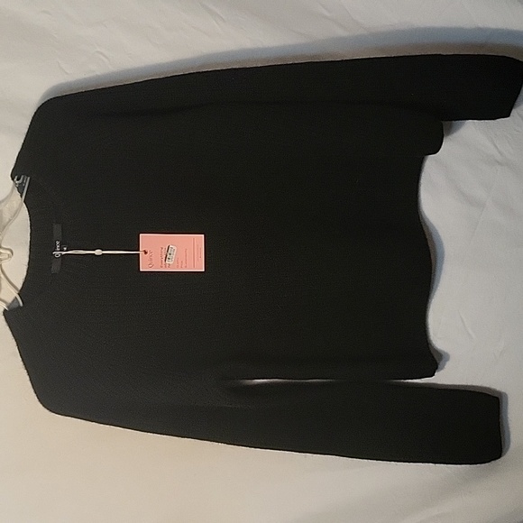 Quince Fisherman Cashmere Sweater Black - Picture 5 of 8